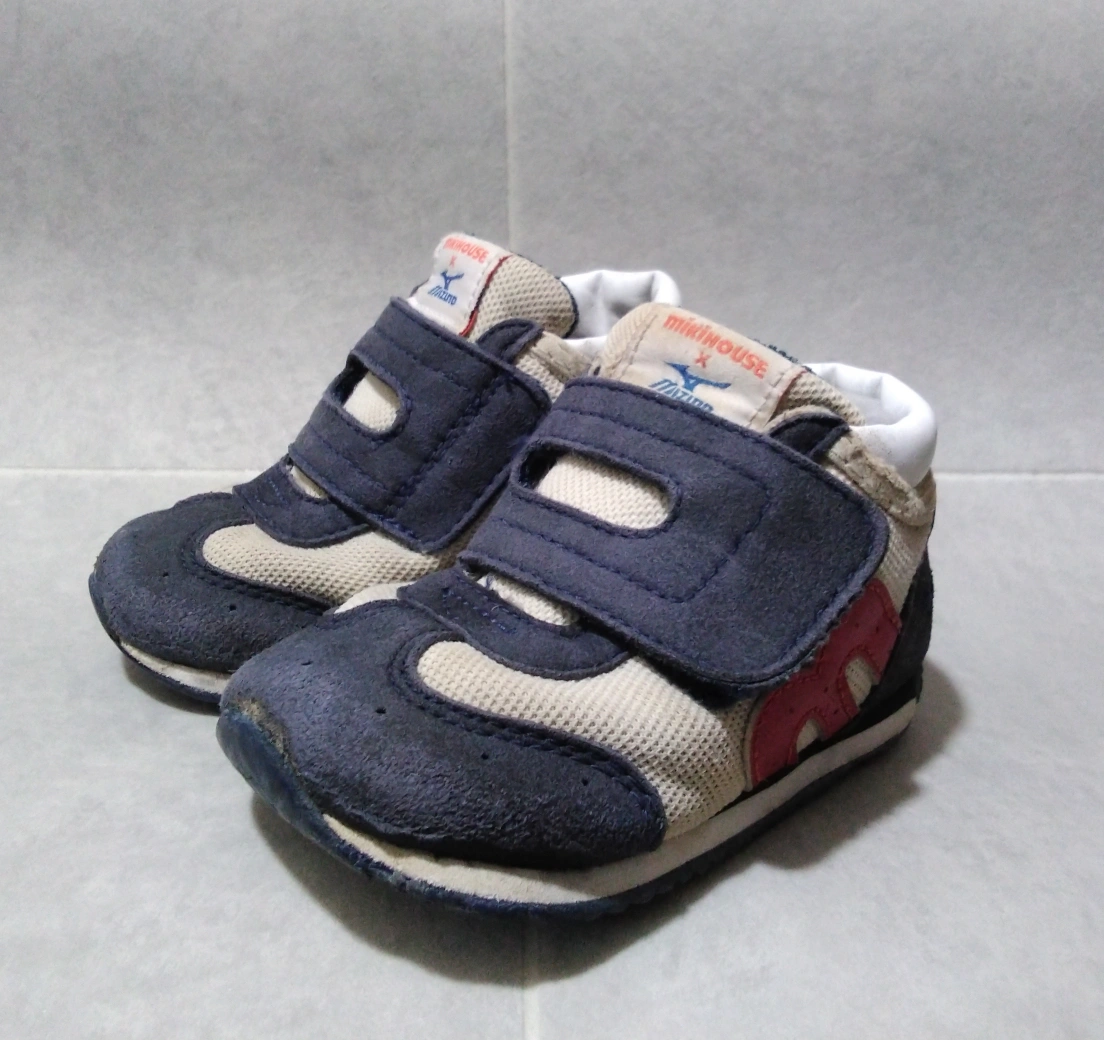 キッズ 靴 ミキハウス×ミズノ 13.0cm