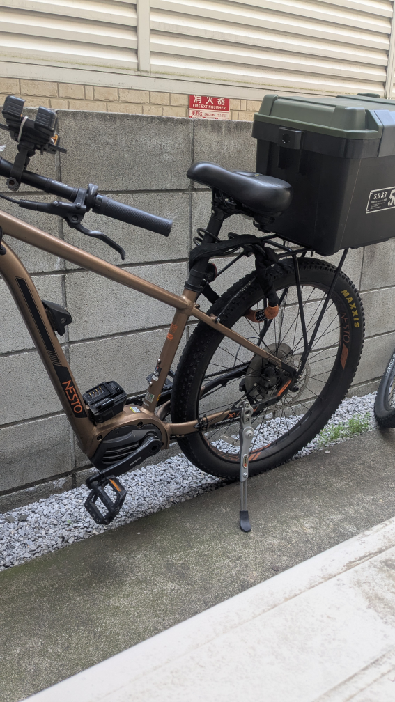 NESTO 自転車 ブラウン系の写真2枚目