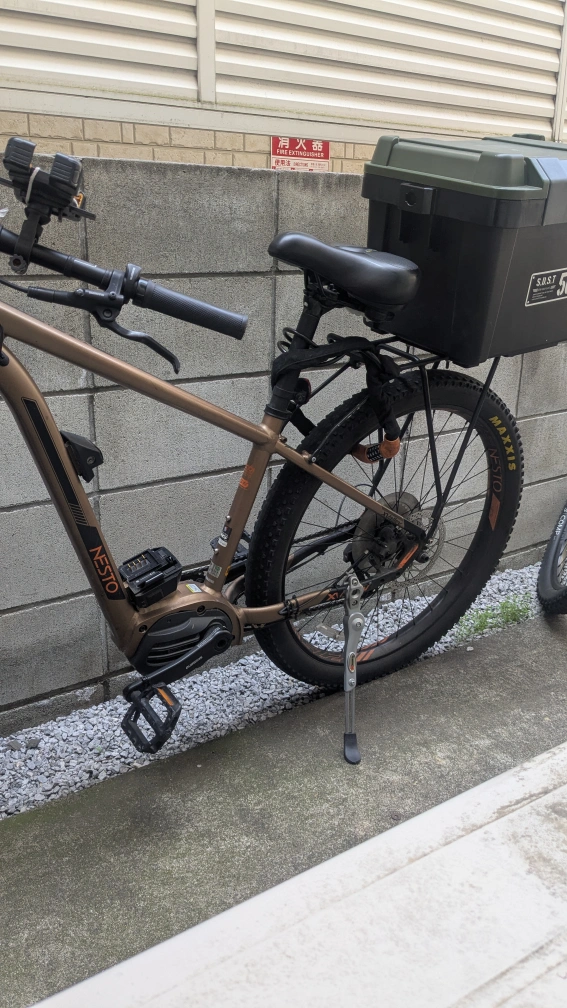NESTO 自転車 ブラウン系の写真2枚目