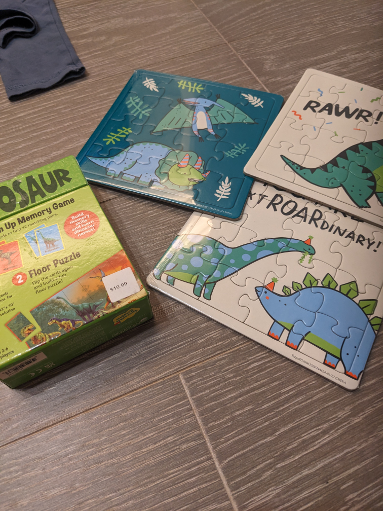 Dinosaur パズルセット