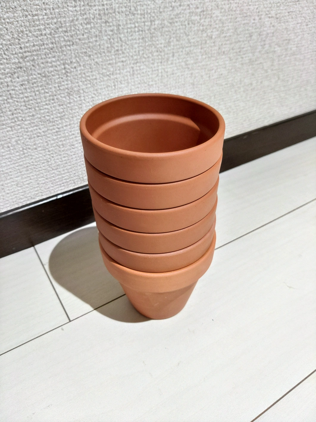 植木鉢 7個セット 素焼きの写真2枚目