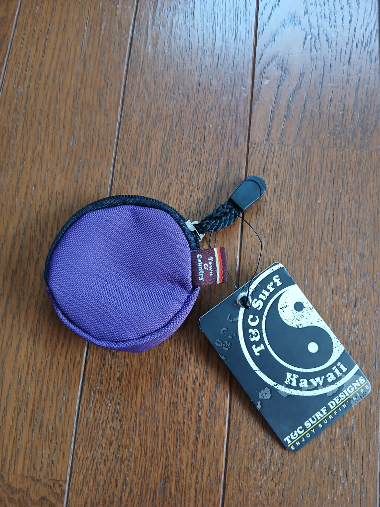 【新品】T&C Surf Hawaiian コインケース 紫