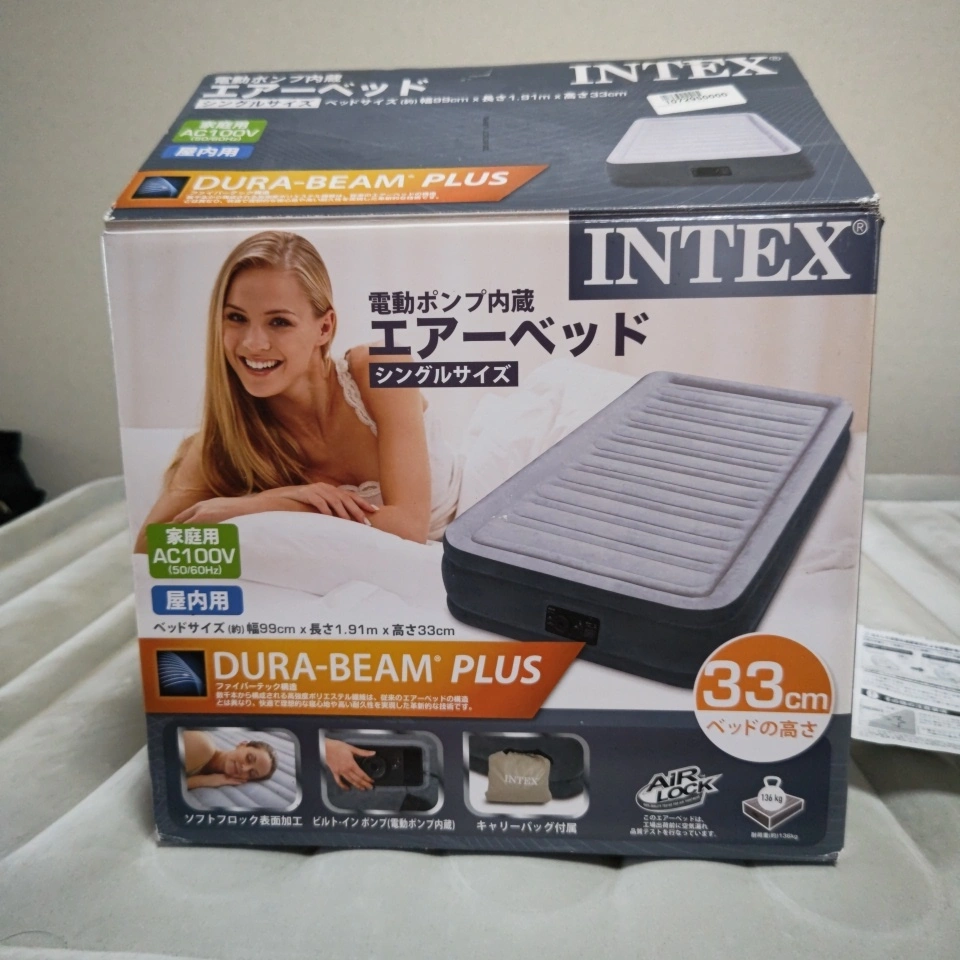 💐値下げ💐INTEX エアーベッド シングルサイズの写真5枚目