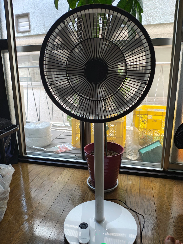 【首振らず】バルミューダ GreenFan2+ 扇風機 中古品