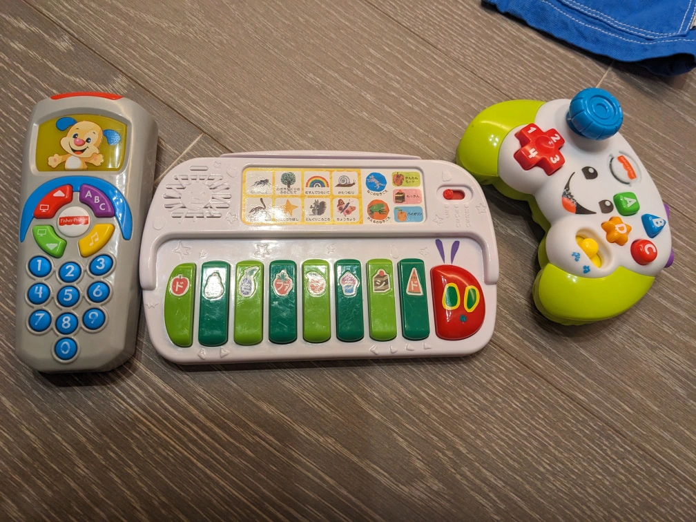 音の鳴るおもちゃ 3点セット