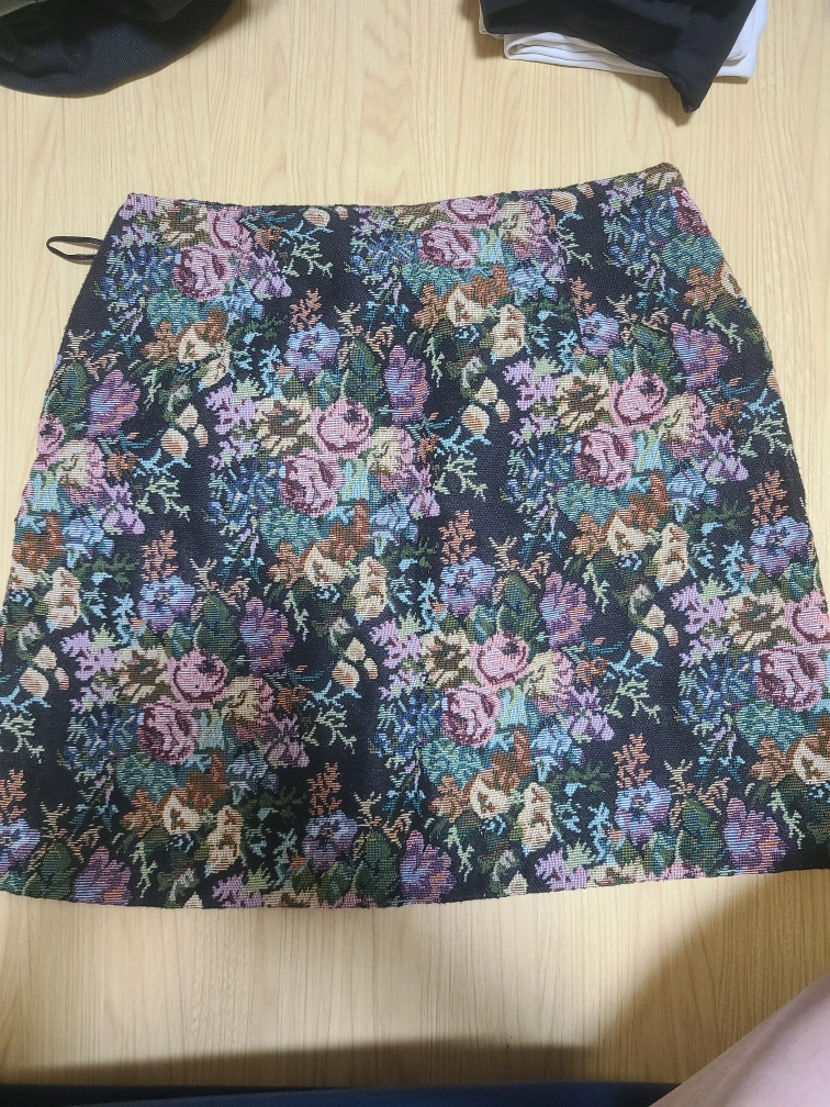 GU 花柄 ミニスカート