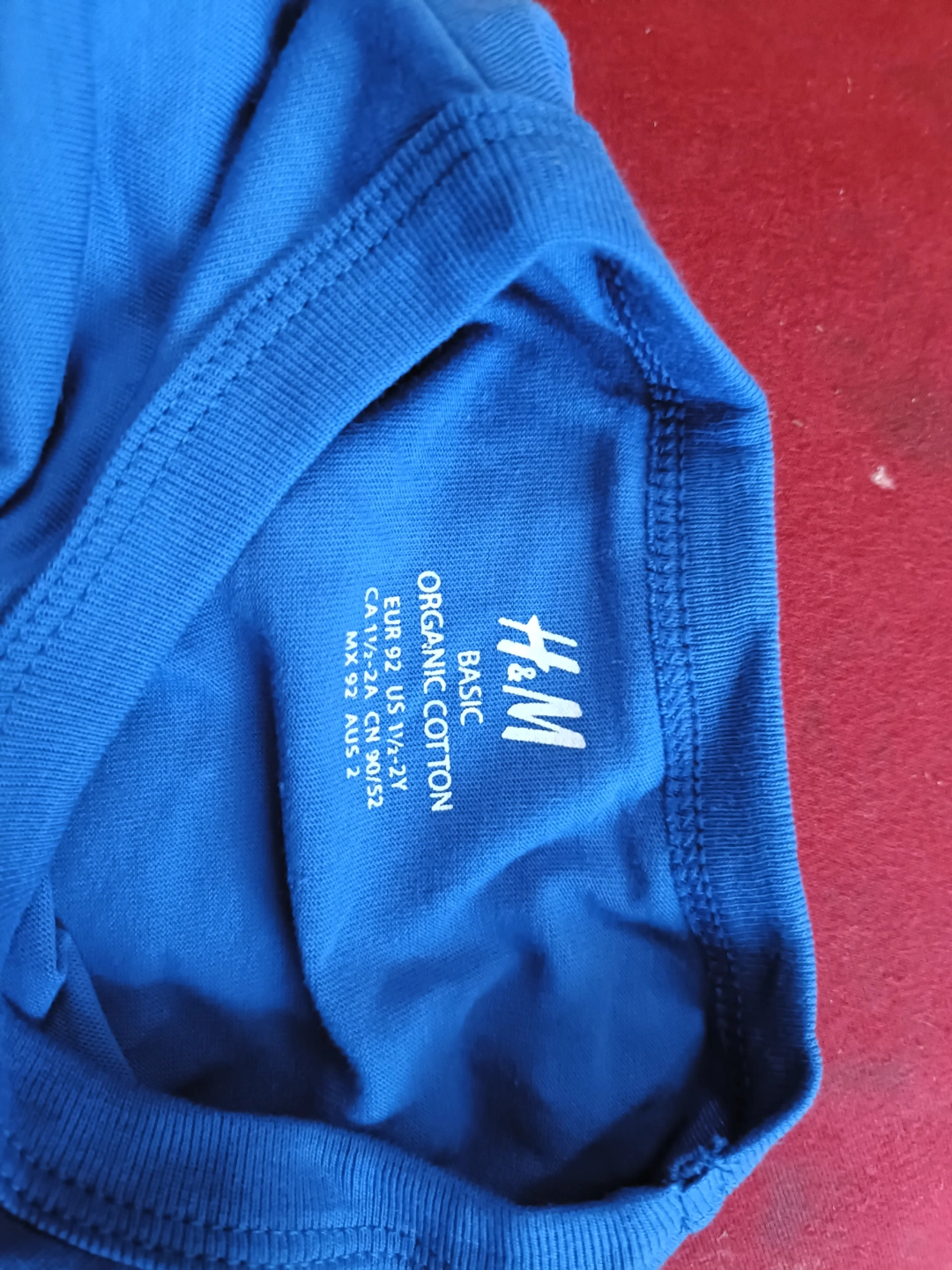 H&M オーガニックコットンTシャツ 92サイズの写真3枚目