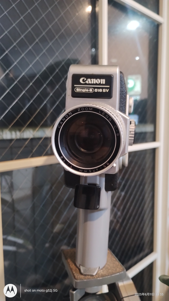 Canon Single-8 518 SV フィルムカメラ 三脚付きの写真5枚目