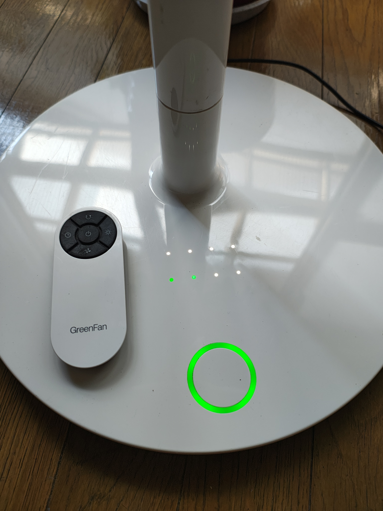 【首振らず】バルミューダ GreenFan2+ 扇風機 中古品の写真2枚目