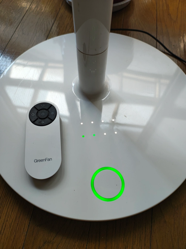 【首振らず】バルミューダ GreenFan2+ 扇風機 中古品の写真2枚目