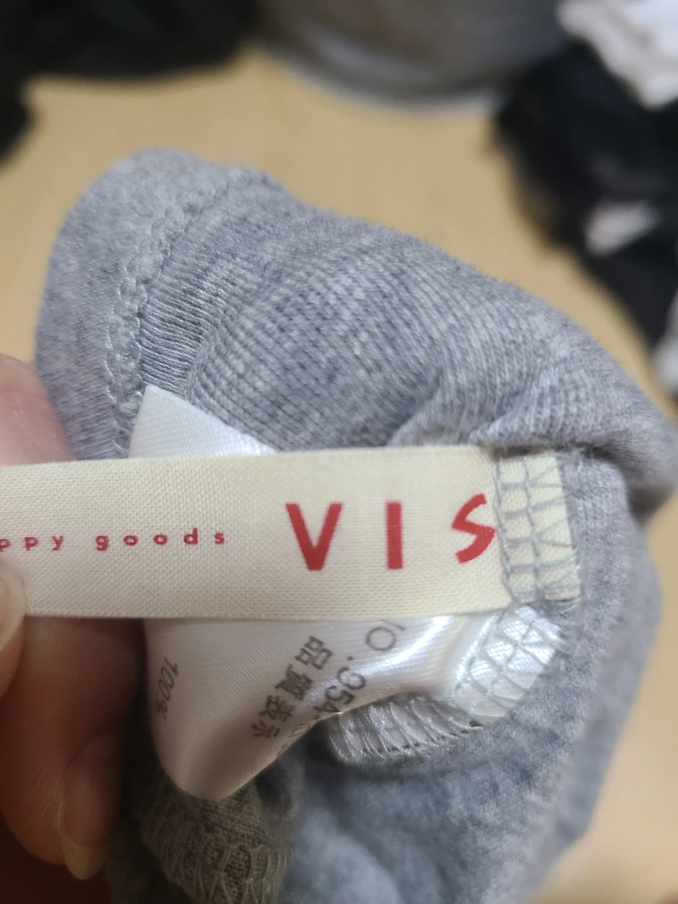 VIS Tシャツ グレー Mサイズの写真3枚目