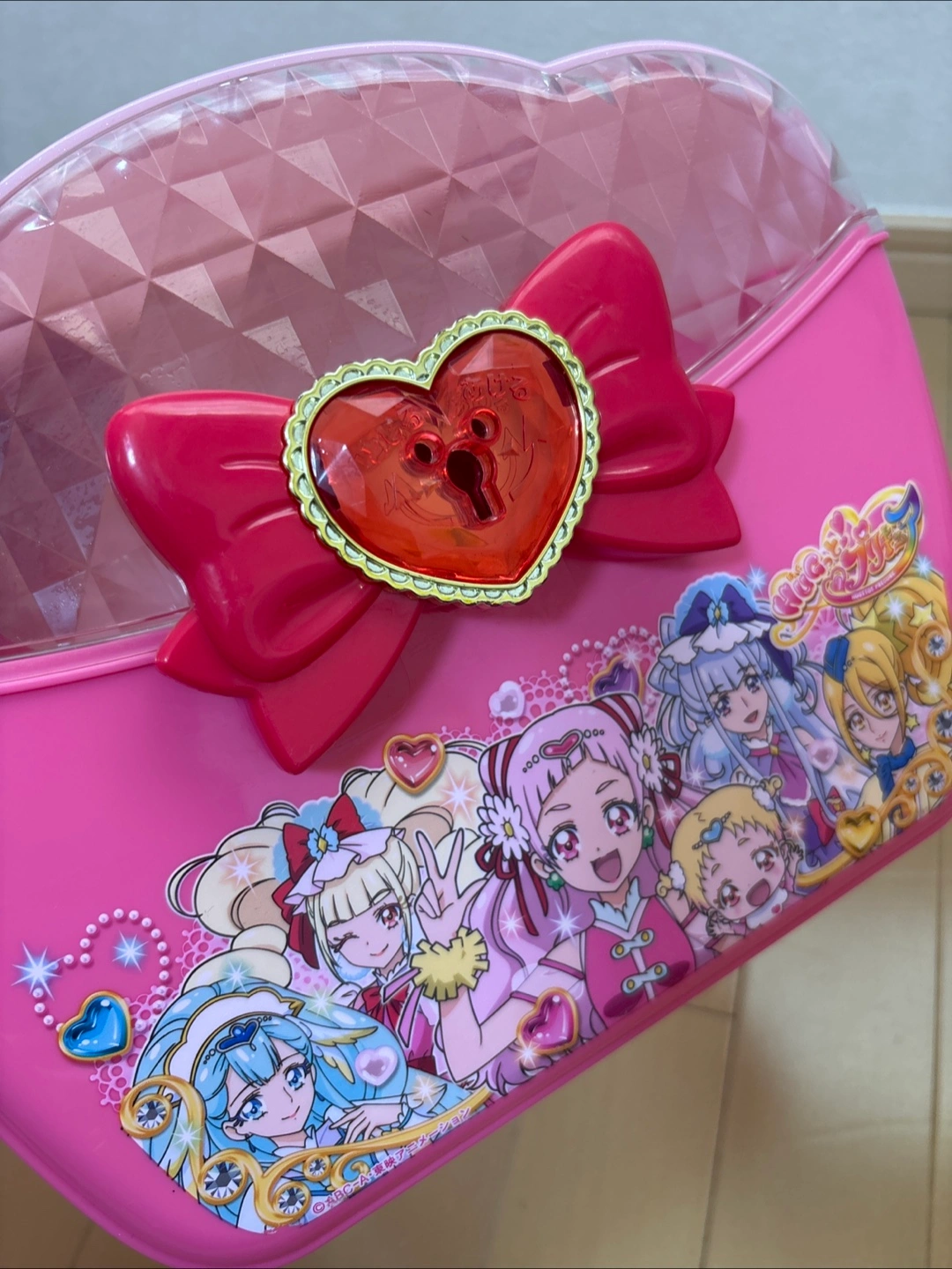 はぐっとプリキュア ケース 宝箱の写真4枚目
