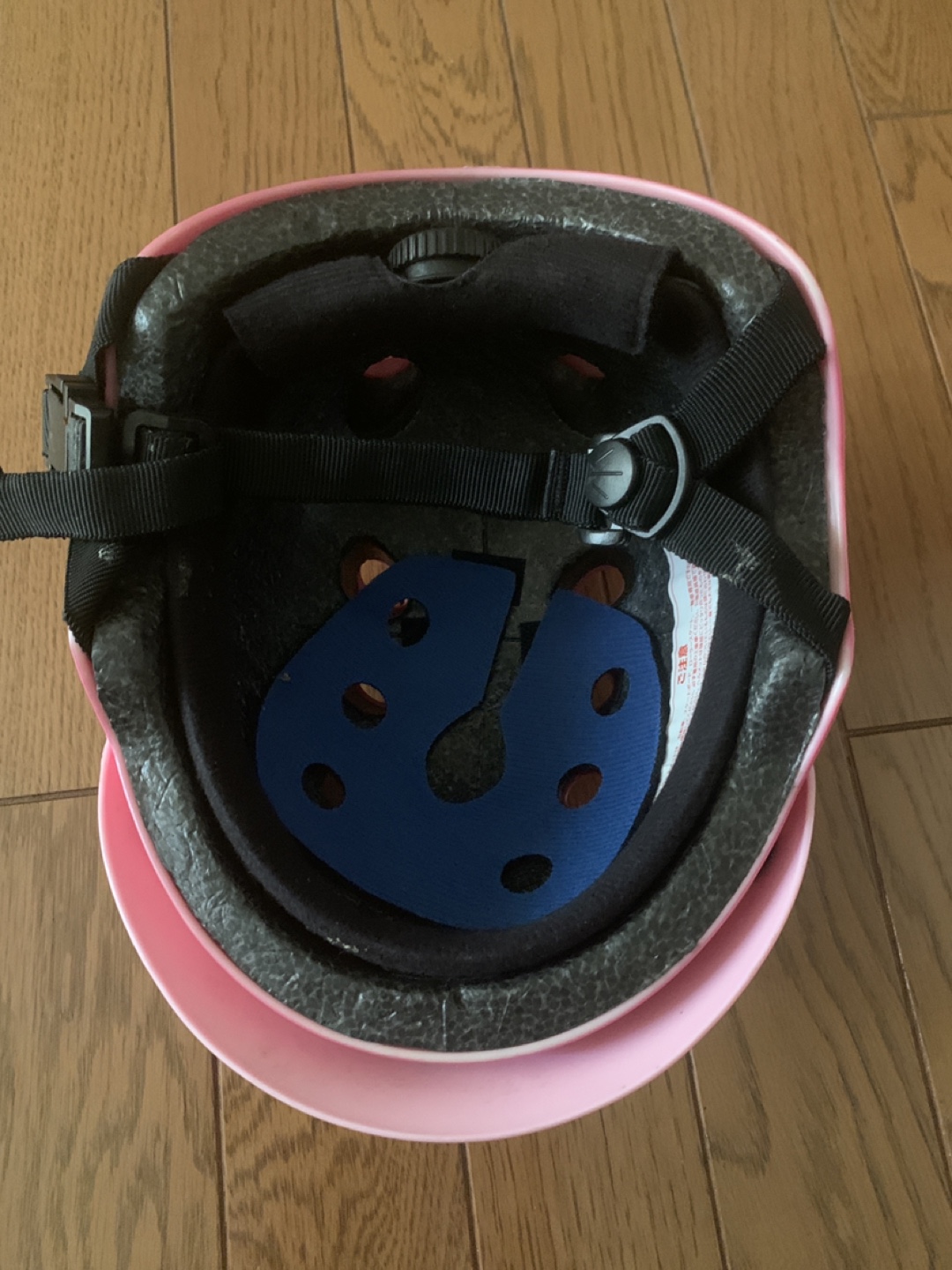 ブリヂストン 自転車用ヘルメット ピンク 花柄の写真5枚目