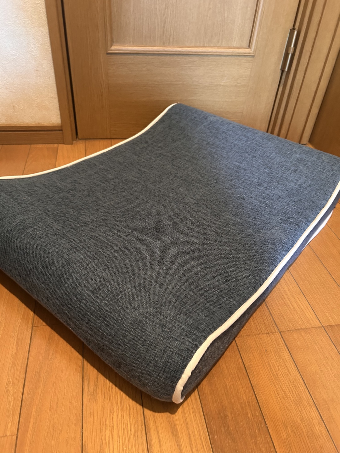 ペット用低反発フロアクッション スクエア型 グレー