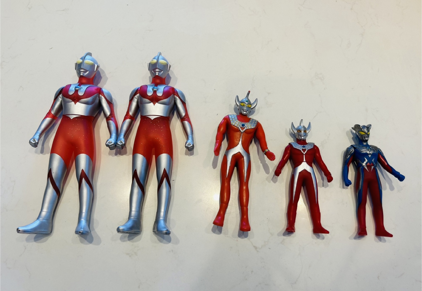 ウルトラマン ソフビ人形 5体セット