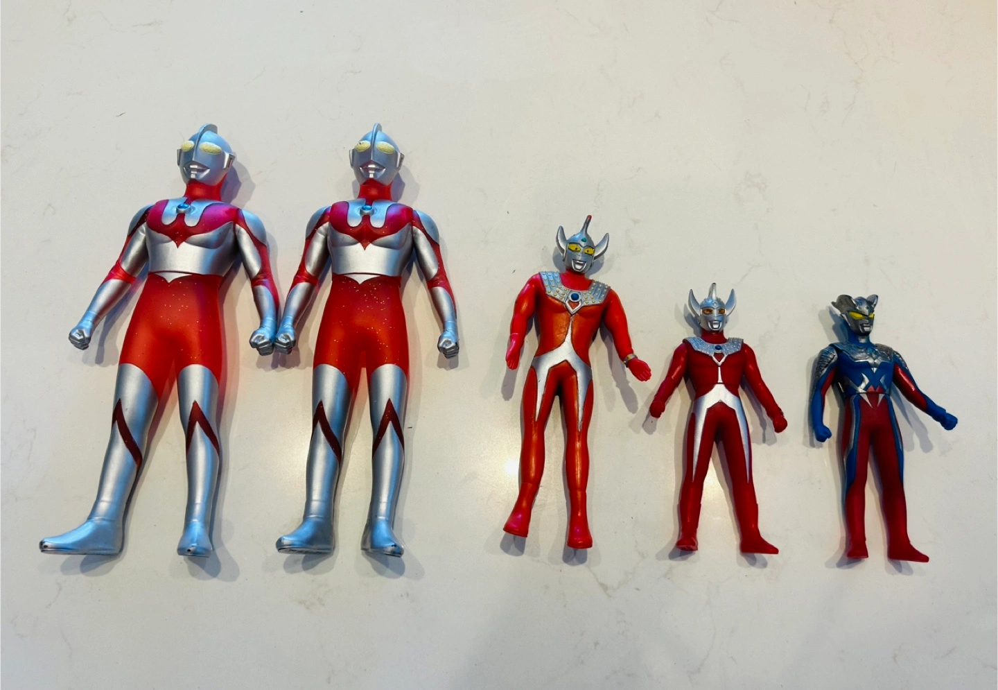ウルトラマン ソフビ人形 5体セット