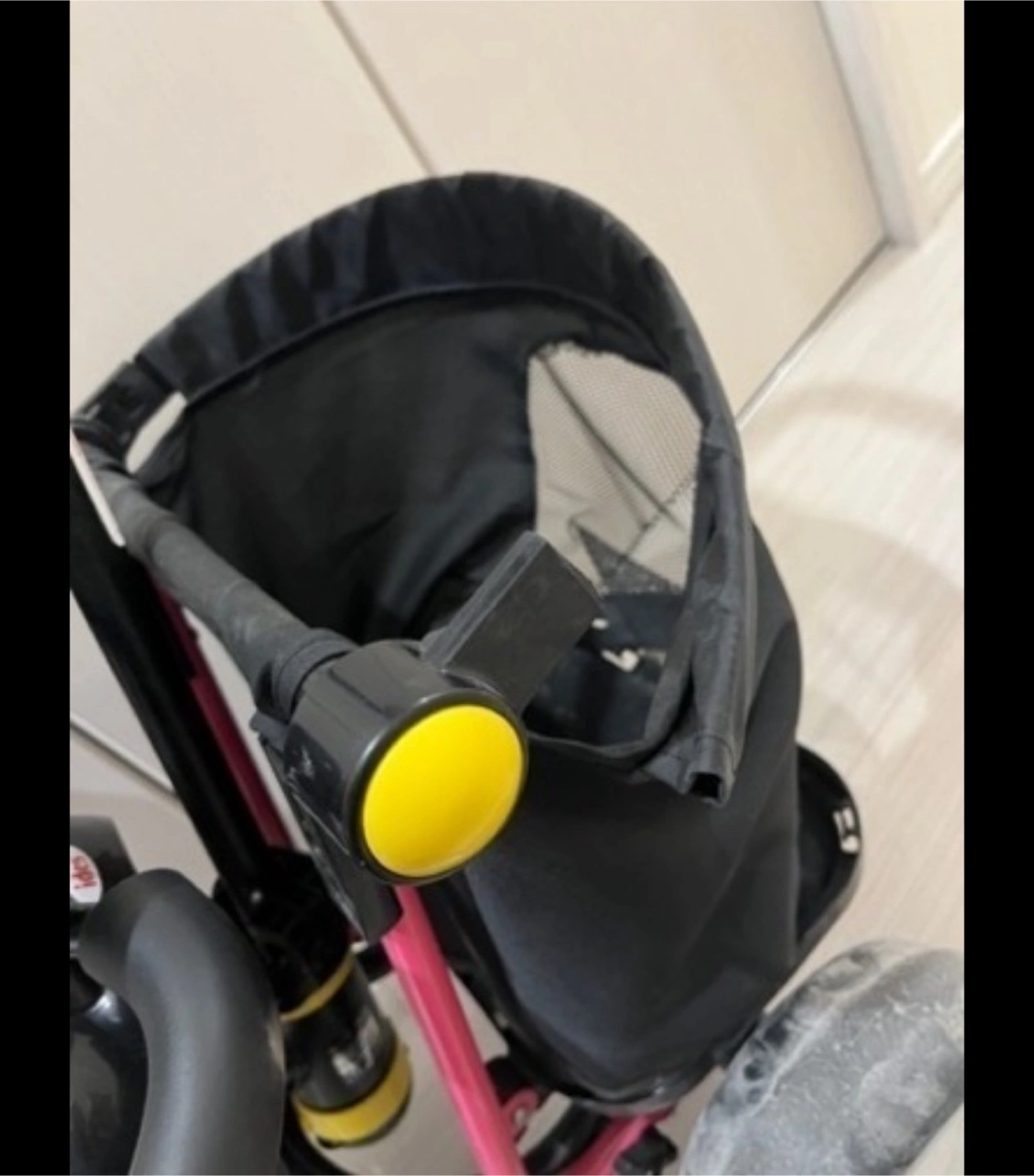 CARGO+ 三輪車 ピンク ブラックの写真4枚目