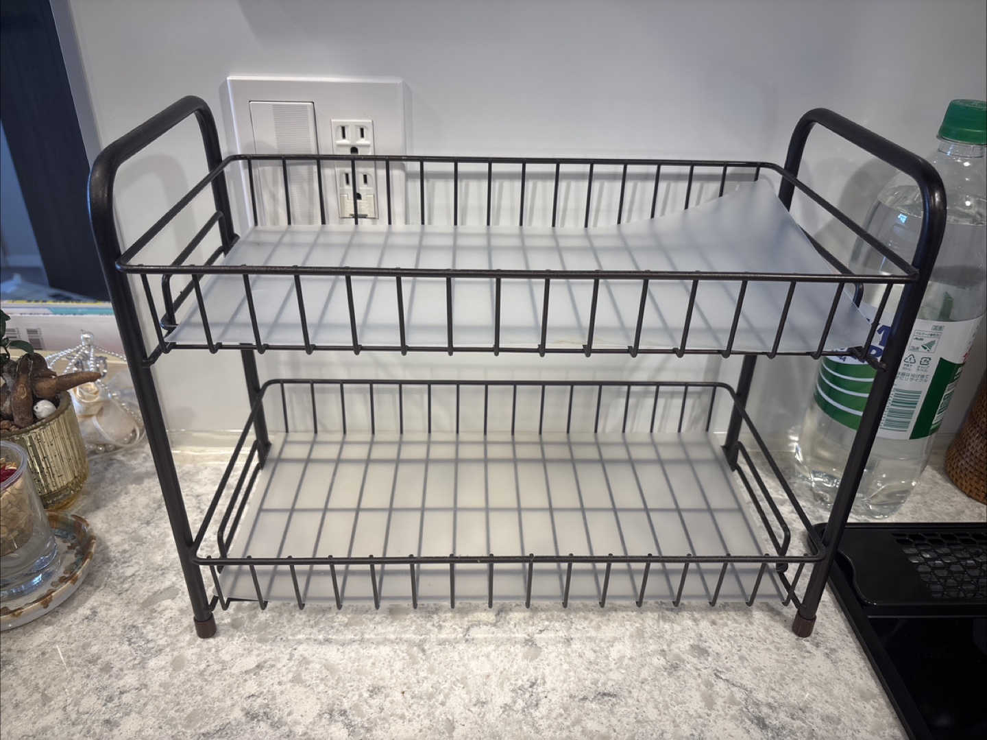 2段ラック キッチン収納
