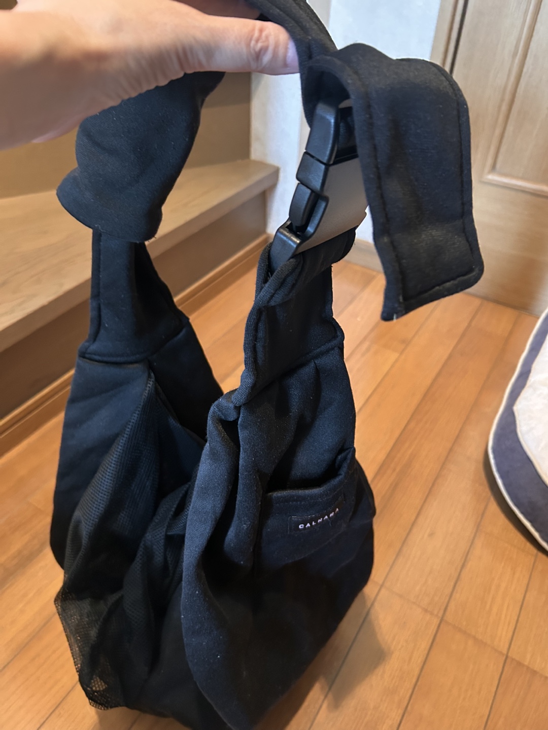 ペット用スリング黒 CALNARAお値下げしました！の写真2枚目
