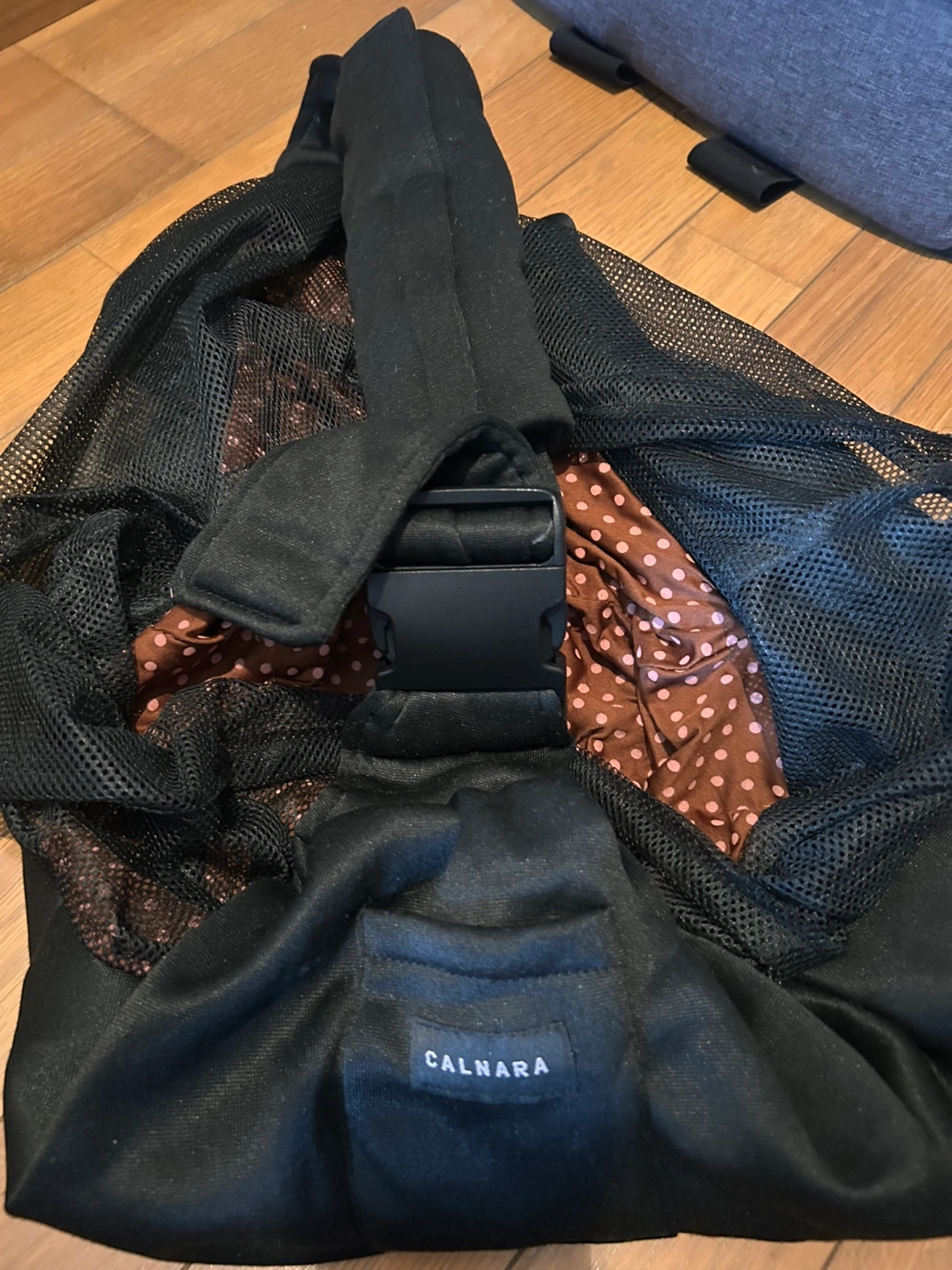 ペット用スリング黒 CALNARAお値下げしました!