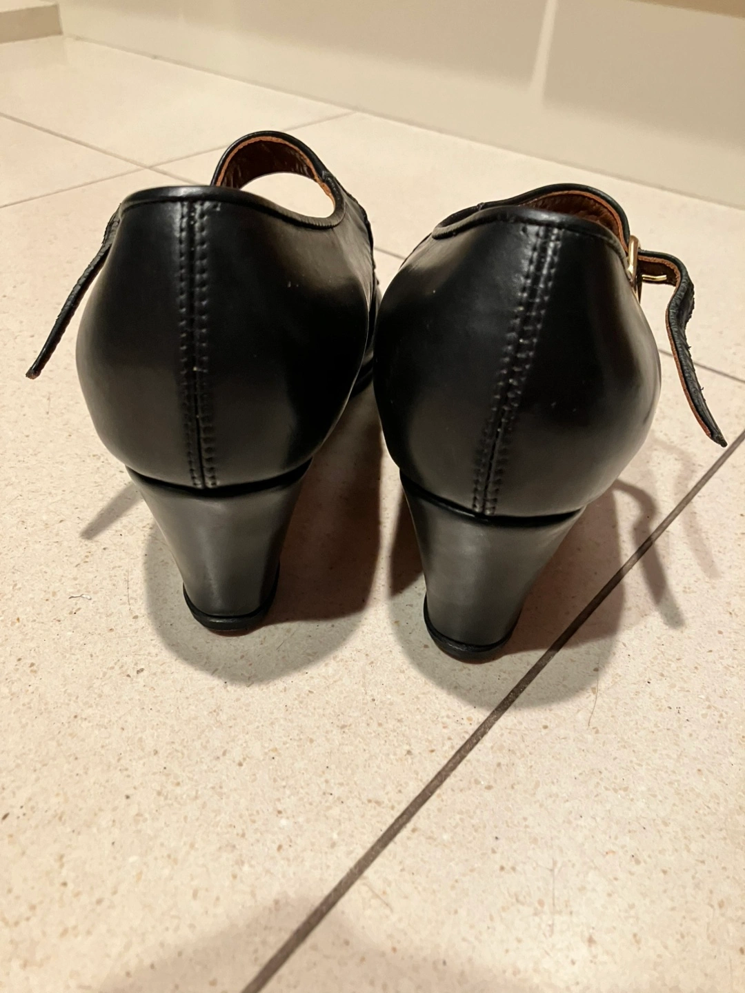 フラメンコシューズ 黒 5 1/2(日本サイズ23cm)の写真2枚目