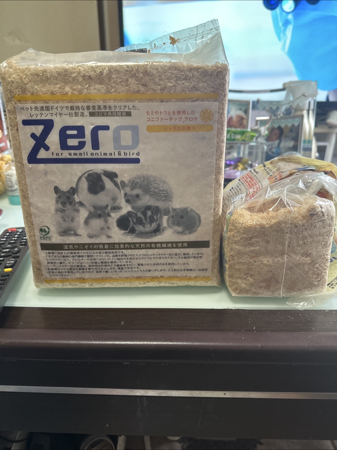 Zero 小動物用床材 シトラスの香り➕おまけ