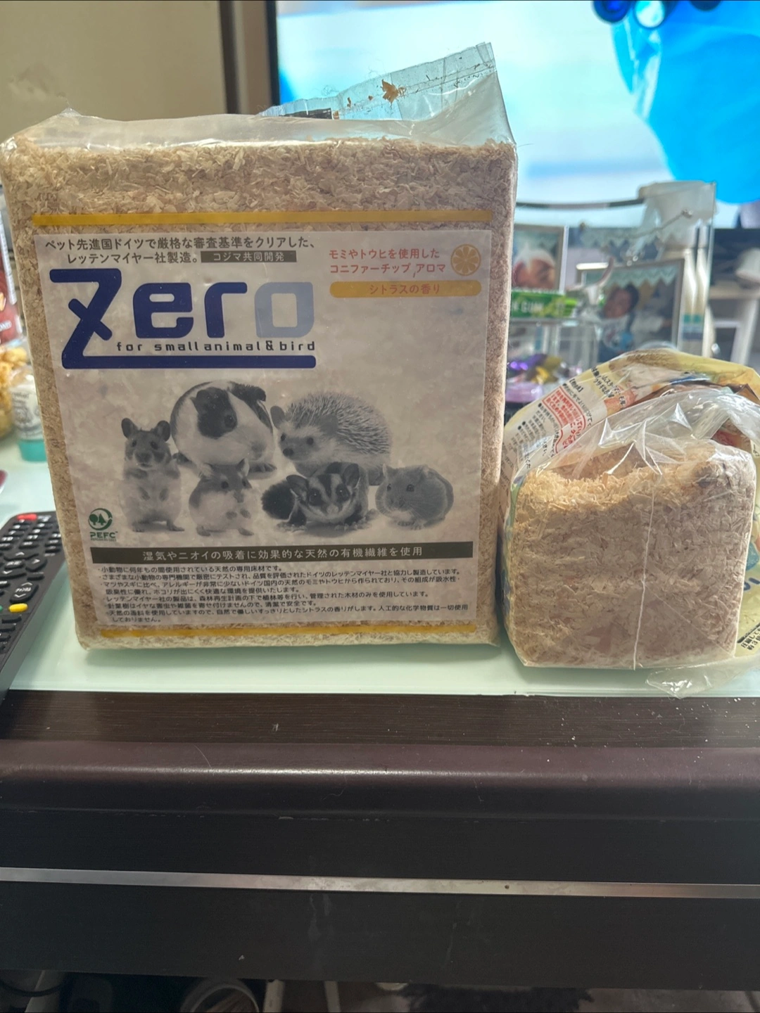 Zero 小動物用床材 シトラスの香り➕おまけ