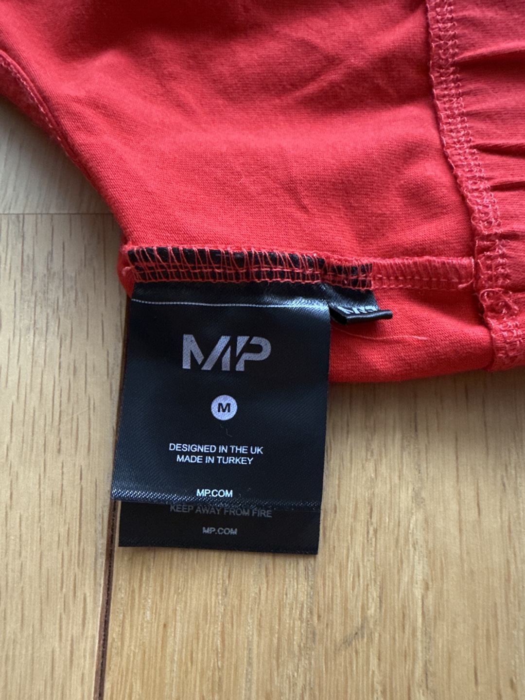 MP Myprotein マイプロテイン スポーツブラ レッド Mサイズの写真3枚目