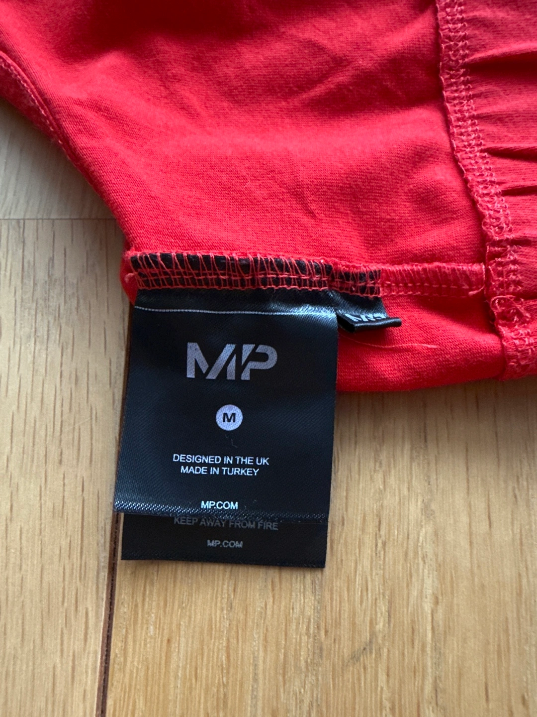 MP Myprotein マイプロテイン スポーツブラ レッド Mサイズの写真3枚目