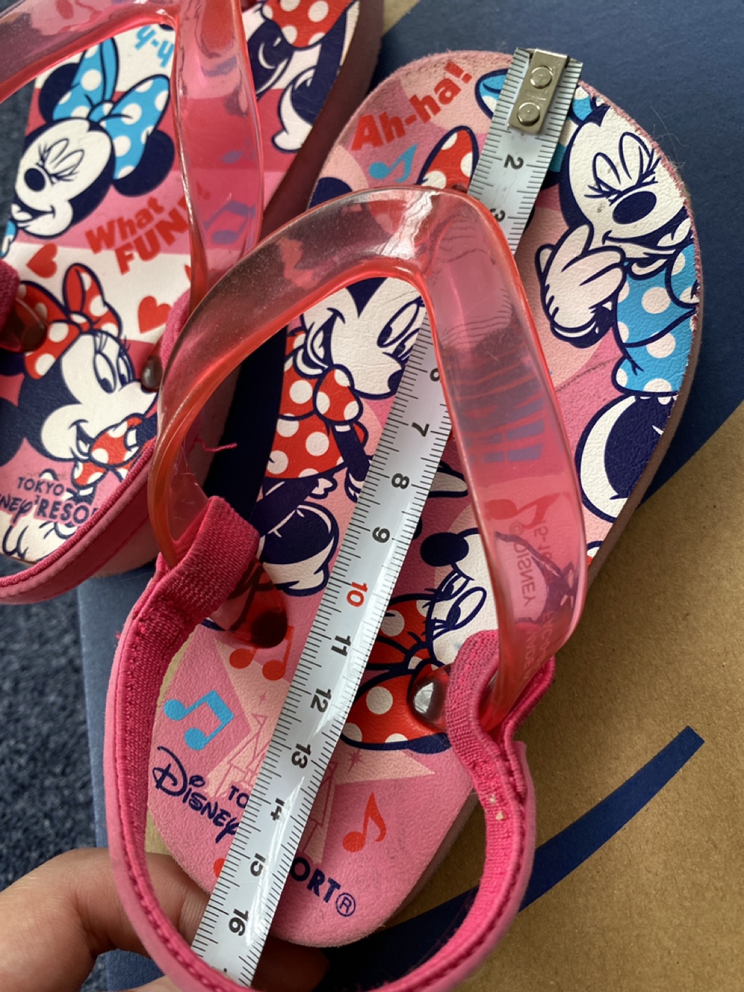 ディズニー ミニー サンダル ピンク 15cm 女の子の写真4枚目