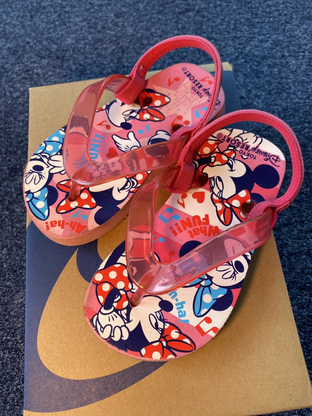 ディズニー ミニー サンダル ピンク 15cm 女の子