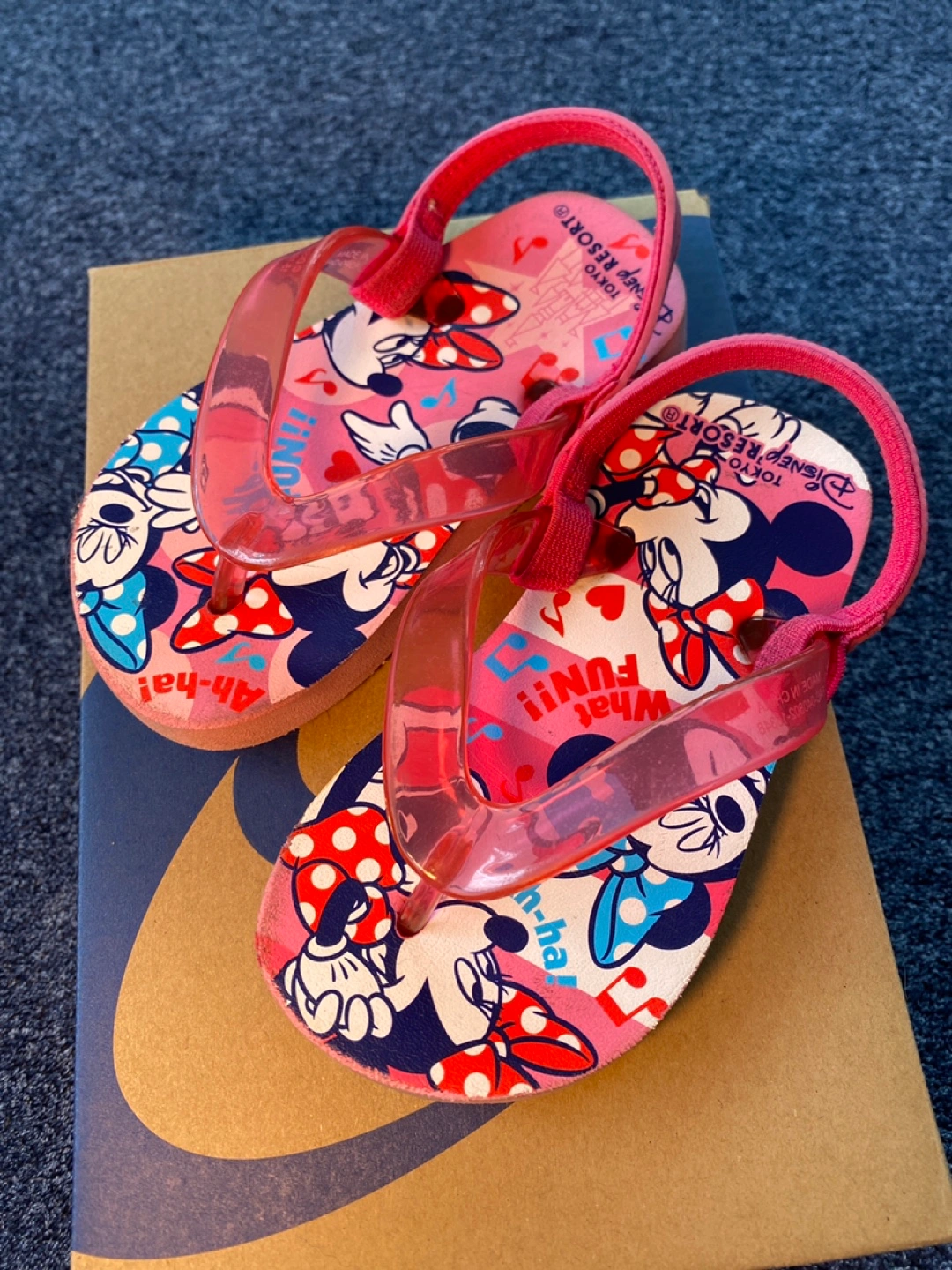 ディズニー ミニー サンダル ピンク 15cm 女の子