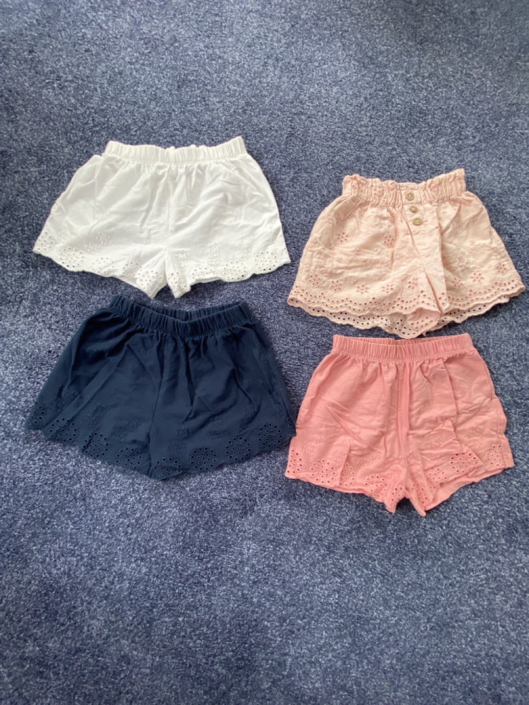女の子 ショートパンツ 4枚セット 86cm