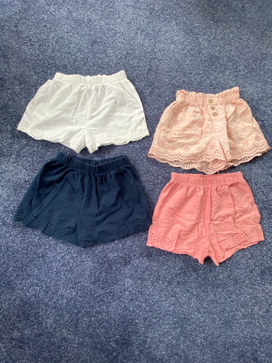 女の子 ショートパンツ 4枚セット 86cm