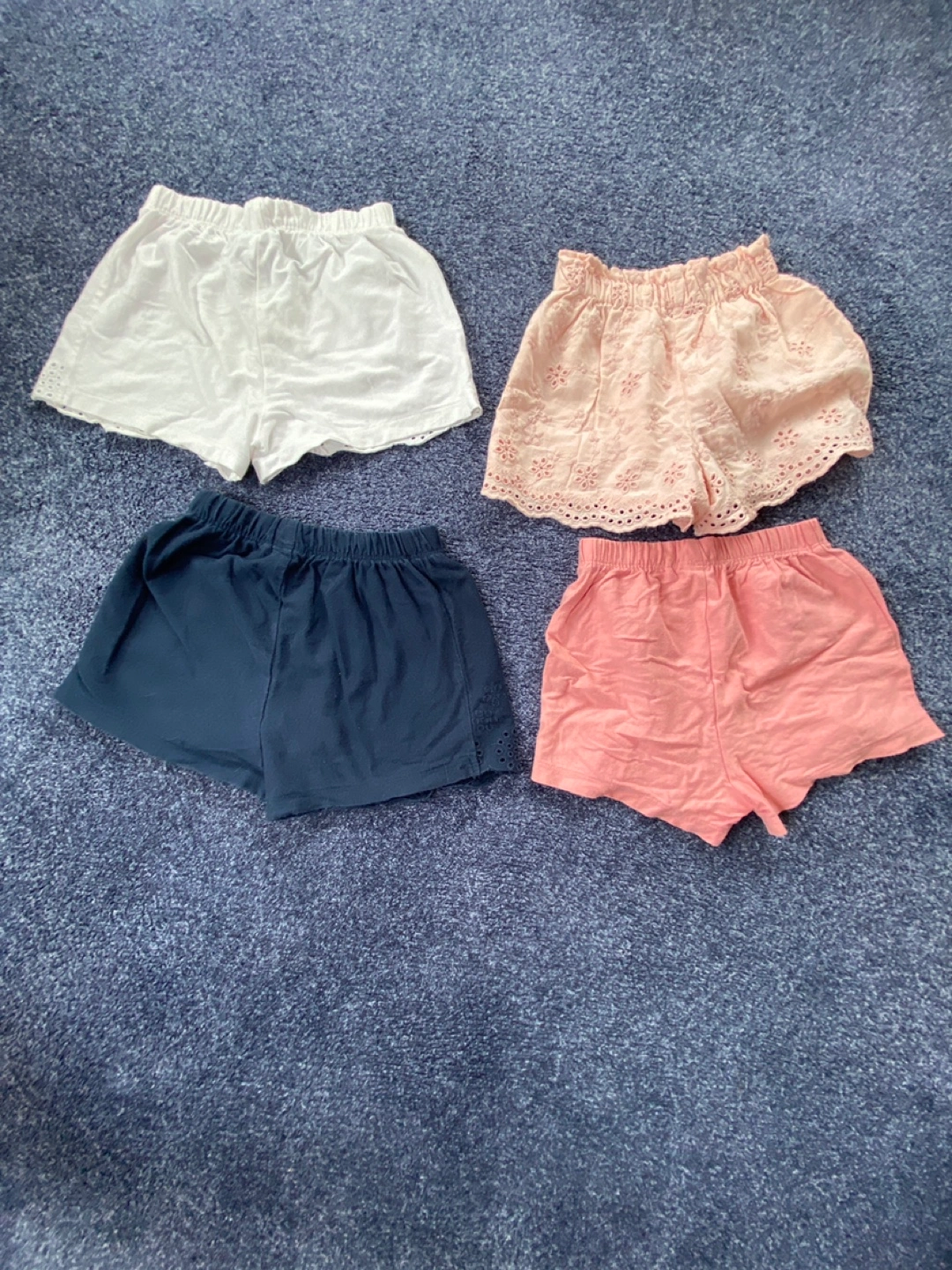 女の子 ショートパンツ 4枚セット 86cmの写真2枚目