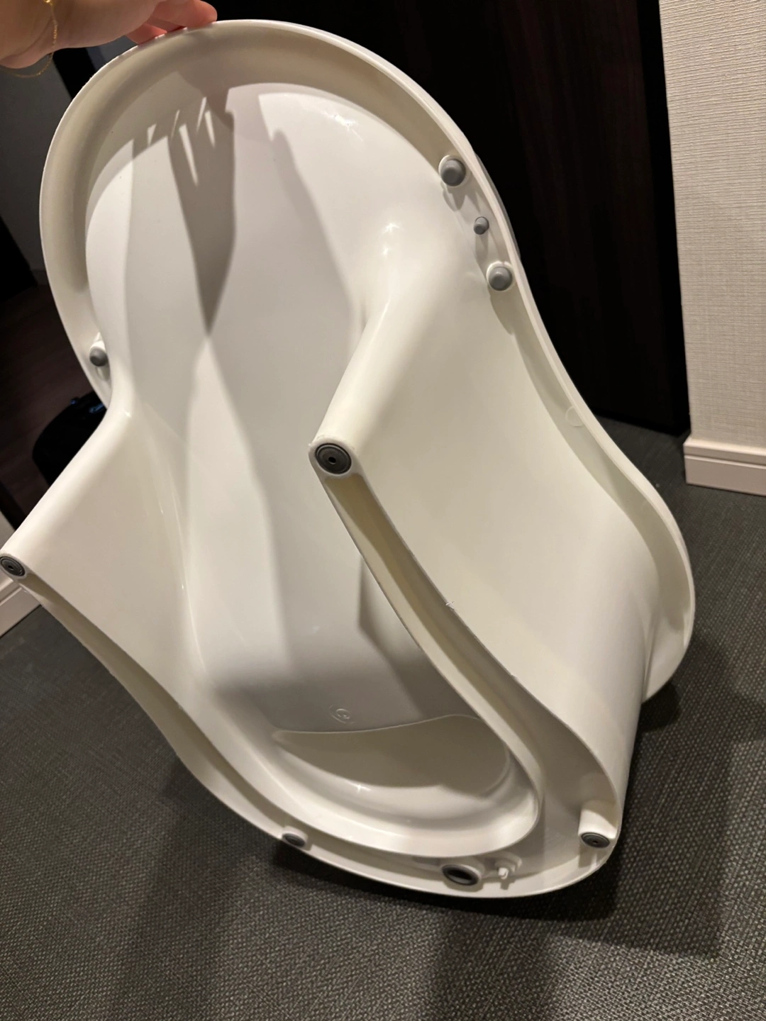 永和 新生児用ベビーバス 63.4x40.7x23.6cmの写真2枚目