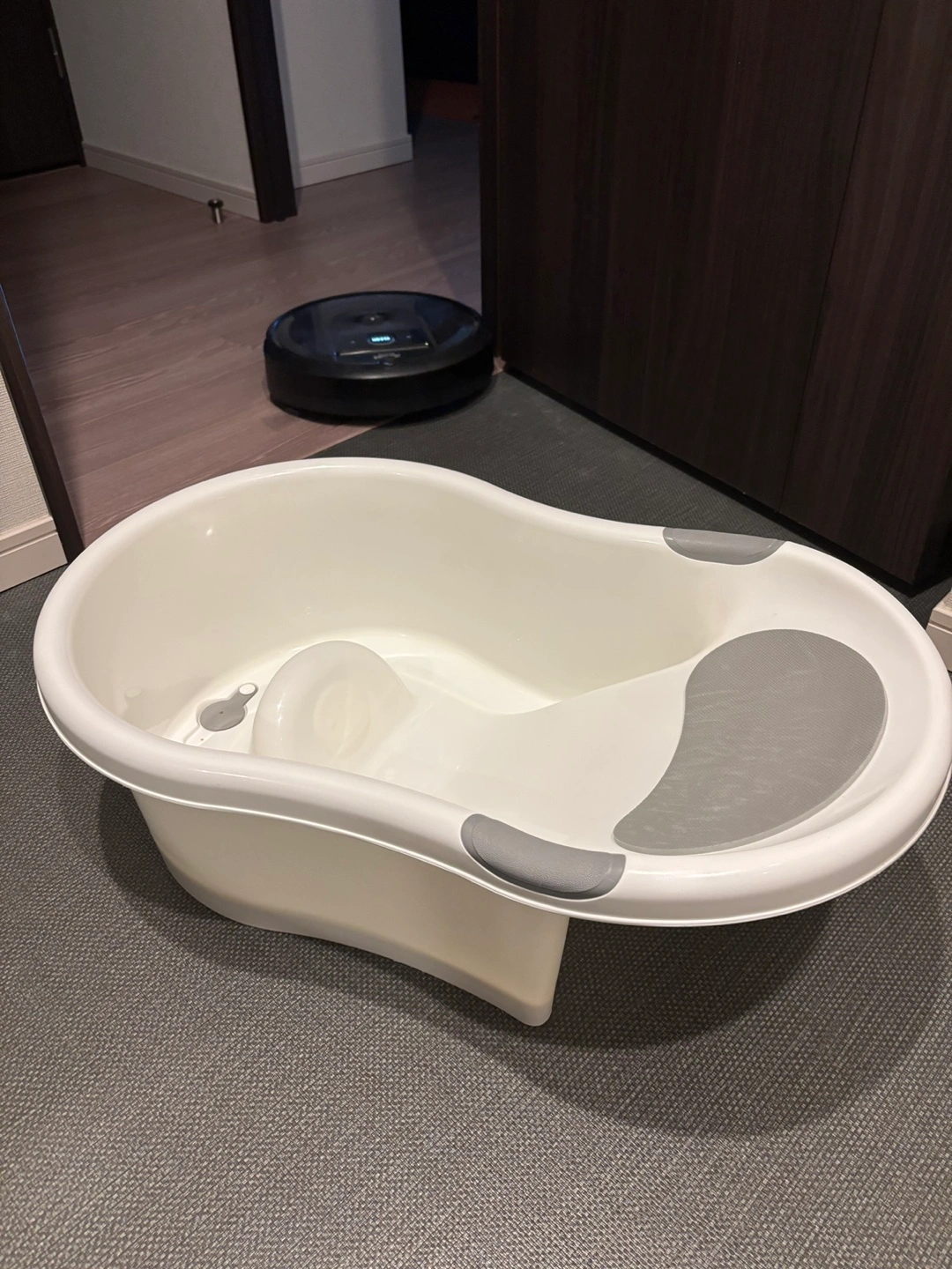 永和 新生児用ベビーバス 63.4x40.7x23.6cm