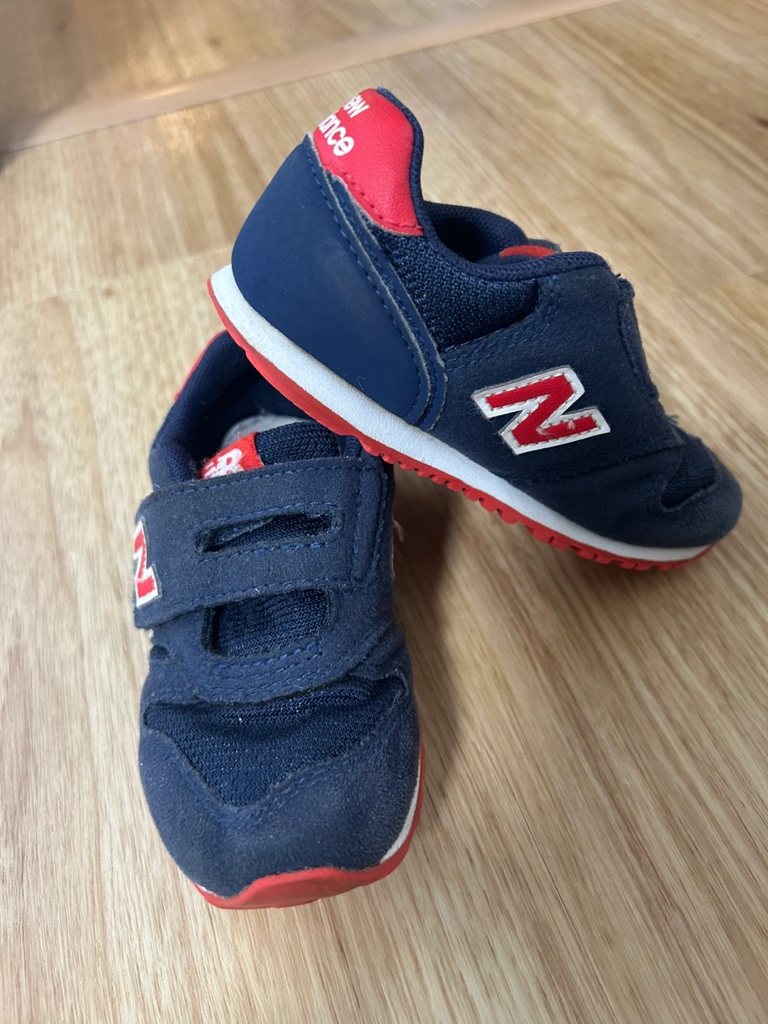 ニューバランス373 キッズ スニーカー ネイビー 15cm