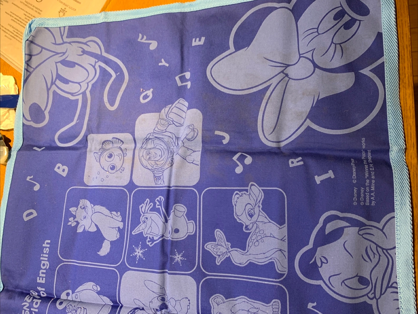 ディズニー英語システム マットの写真2枚目