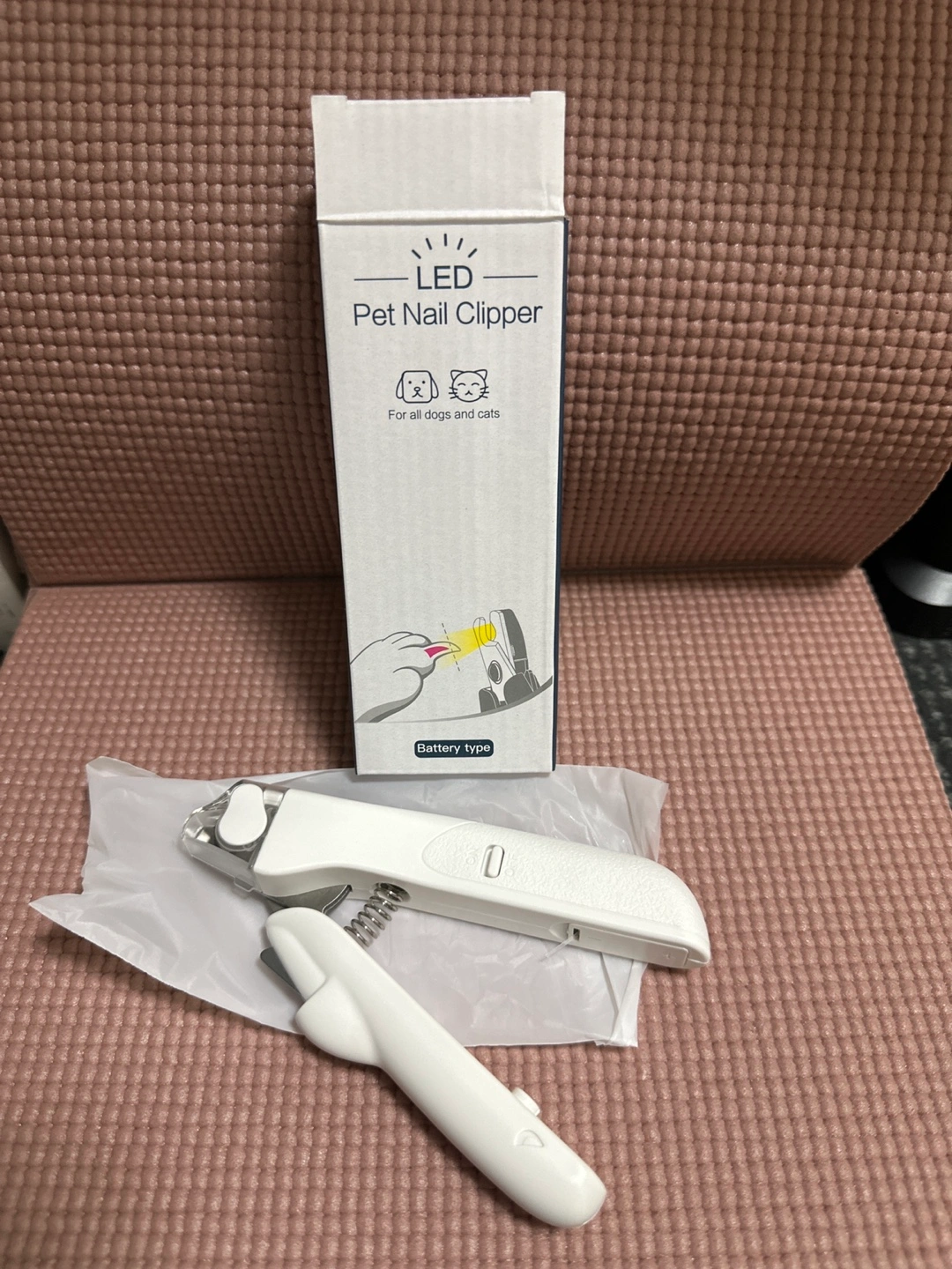 LED ペット用爪切り