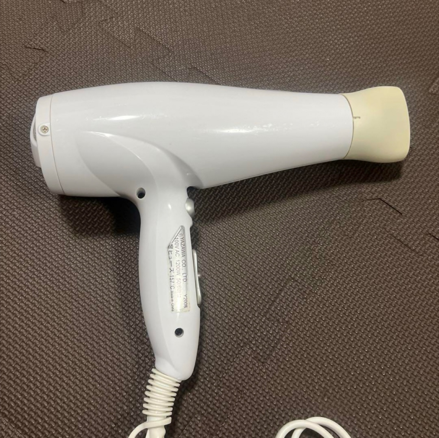 ヘアドライヤー Sunn Ionizer 白の写真2枚目