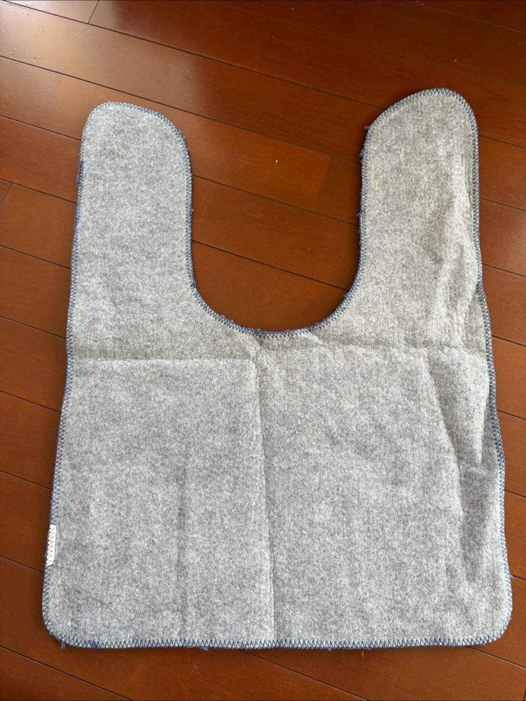 トイレマット ブルーの写真2枚目