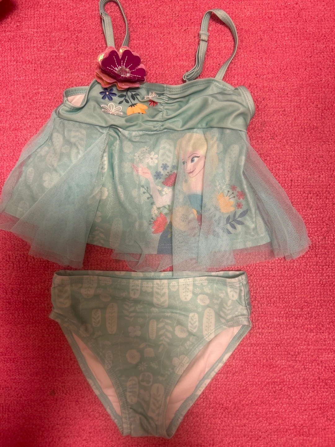 水着 女の子 ディズニー 110cm