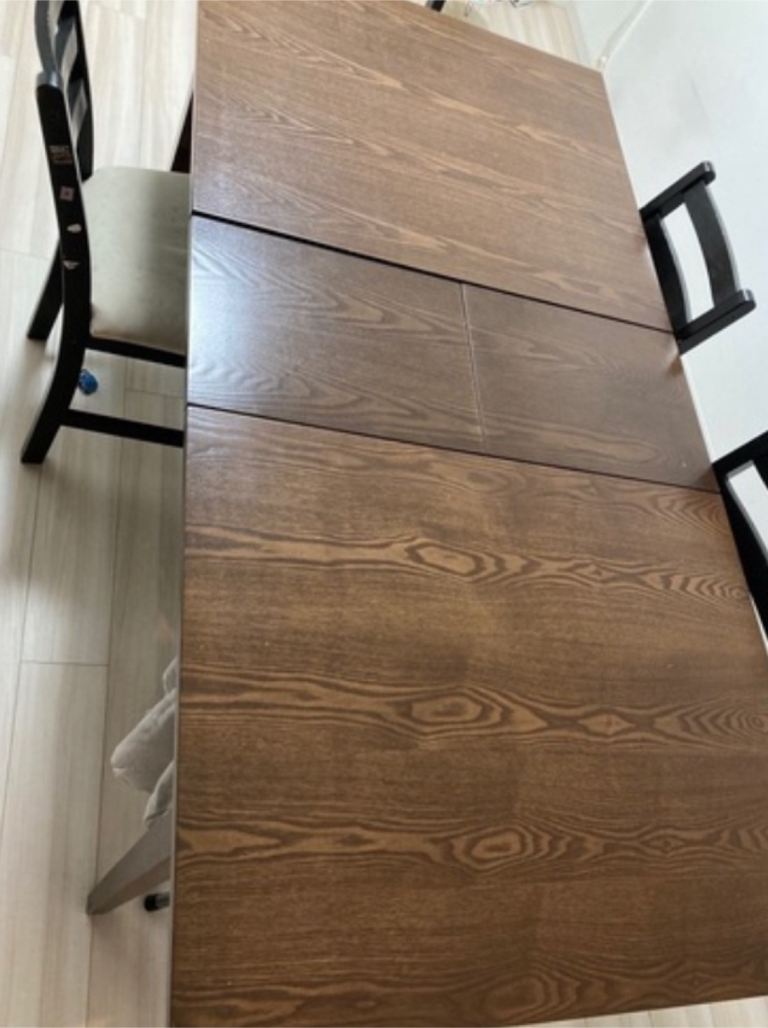 IKEA 木製ダイニングテーブル と椅子セットの写真2枚目