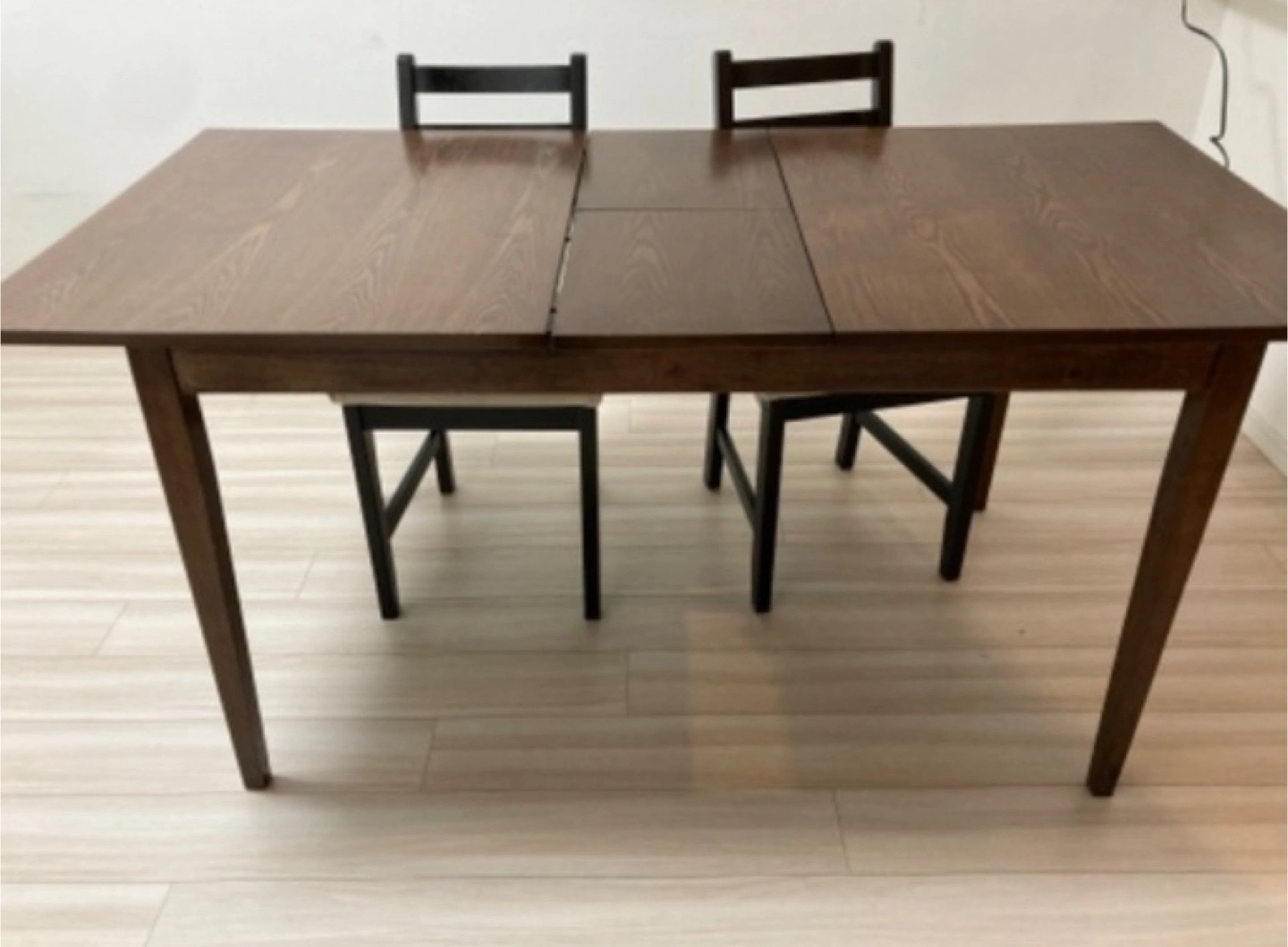 IKEA 木製ダイニングテーブル と椅子セット