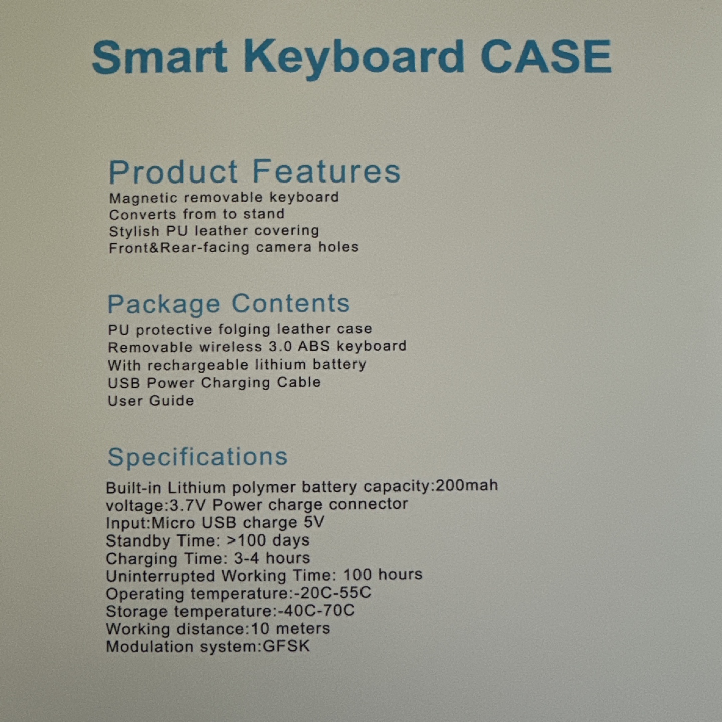 【最終お値下げ】 iPad Pro用Smart Keyboard Caseの写真5枚目