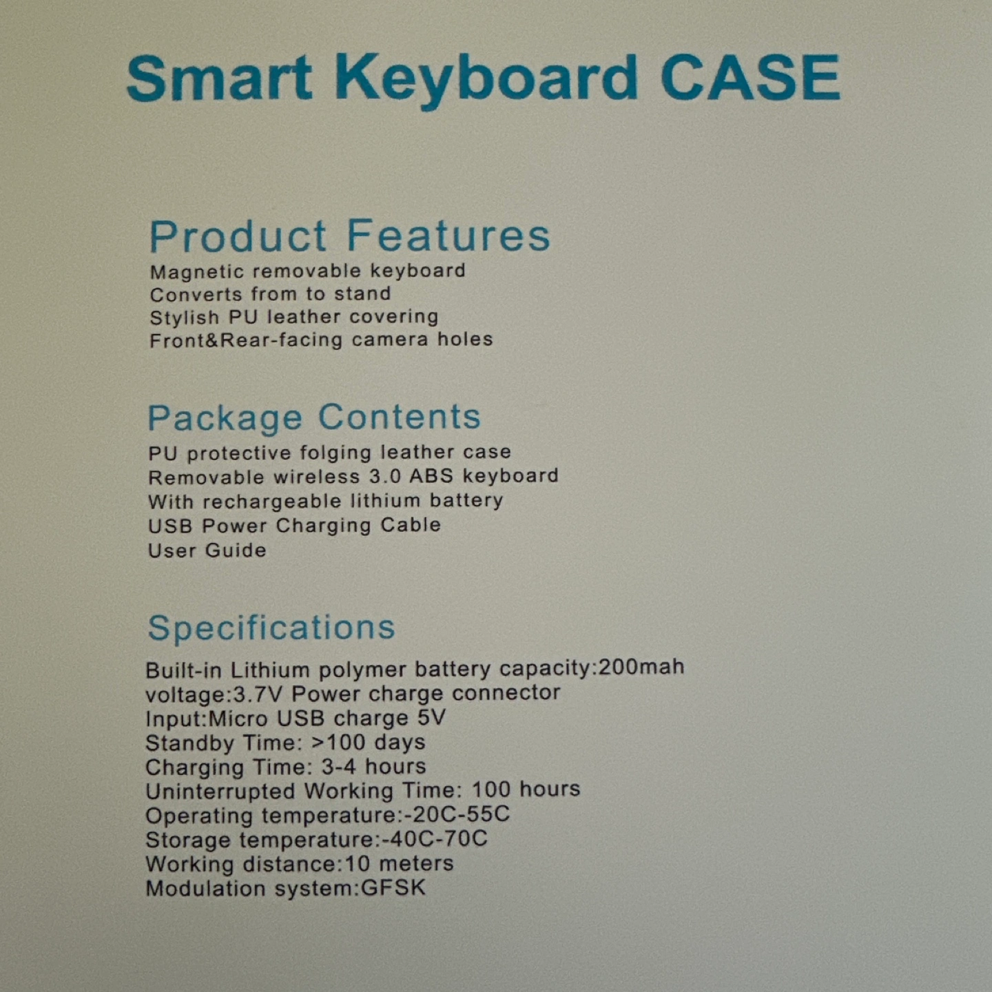 【最終お値下げ】 iPad Pro用Smart Keyboard Caseの写真5枚目