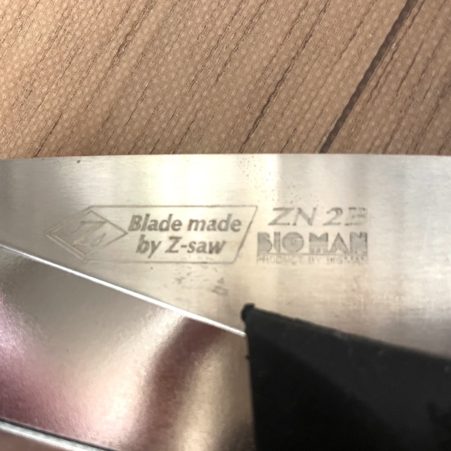BIGMAN Z-saw 替刃式ノコギリ　中古品の写真2枚目