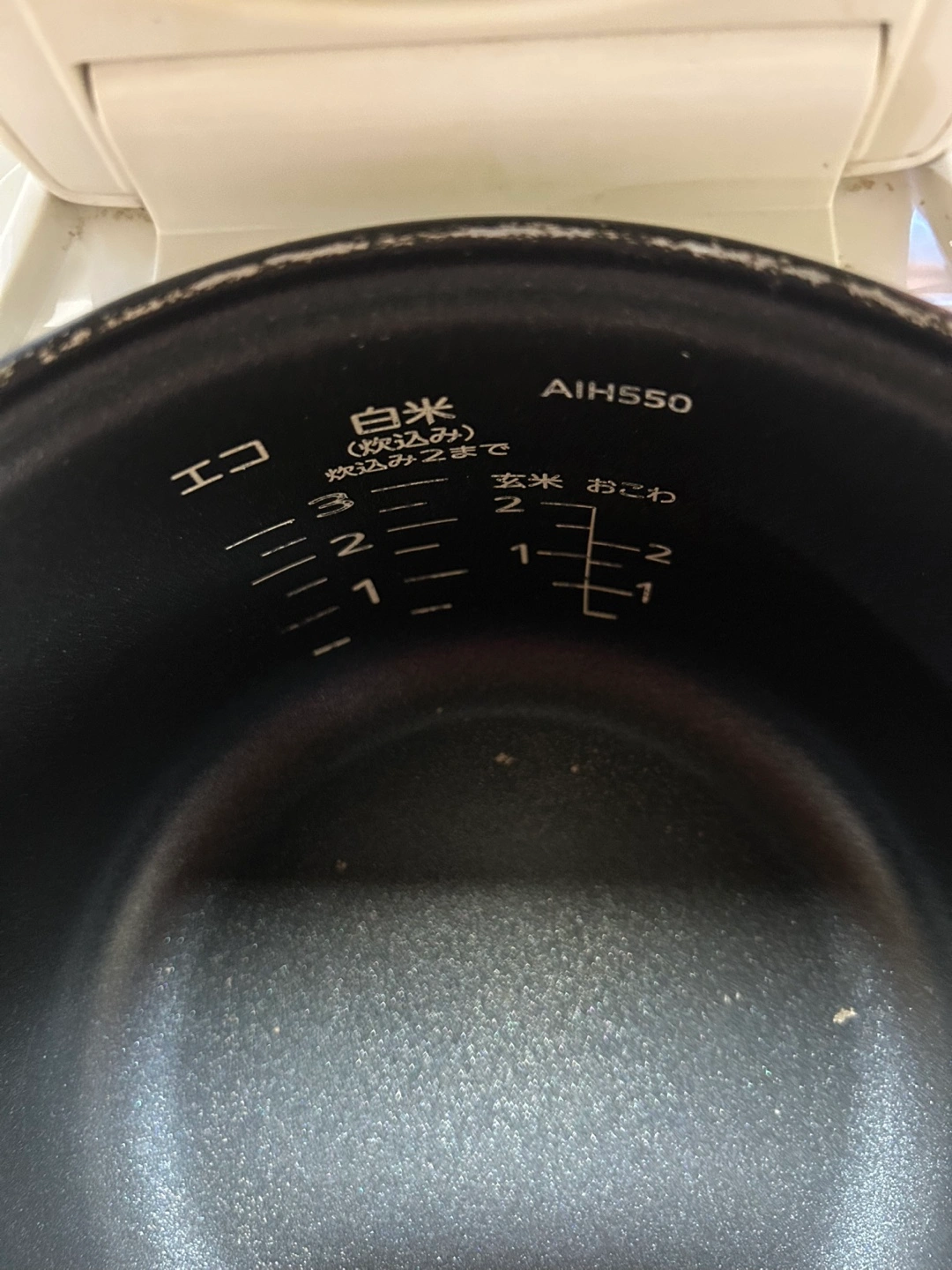 TIGER炊飯器3合炊きの写真5枚目