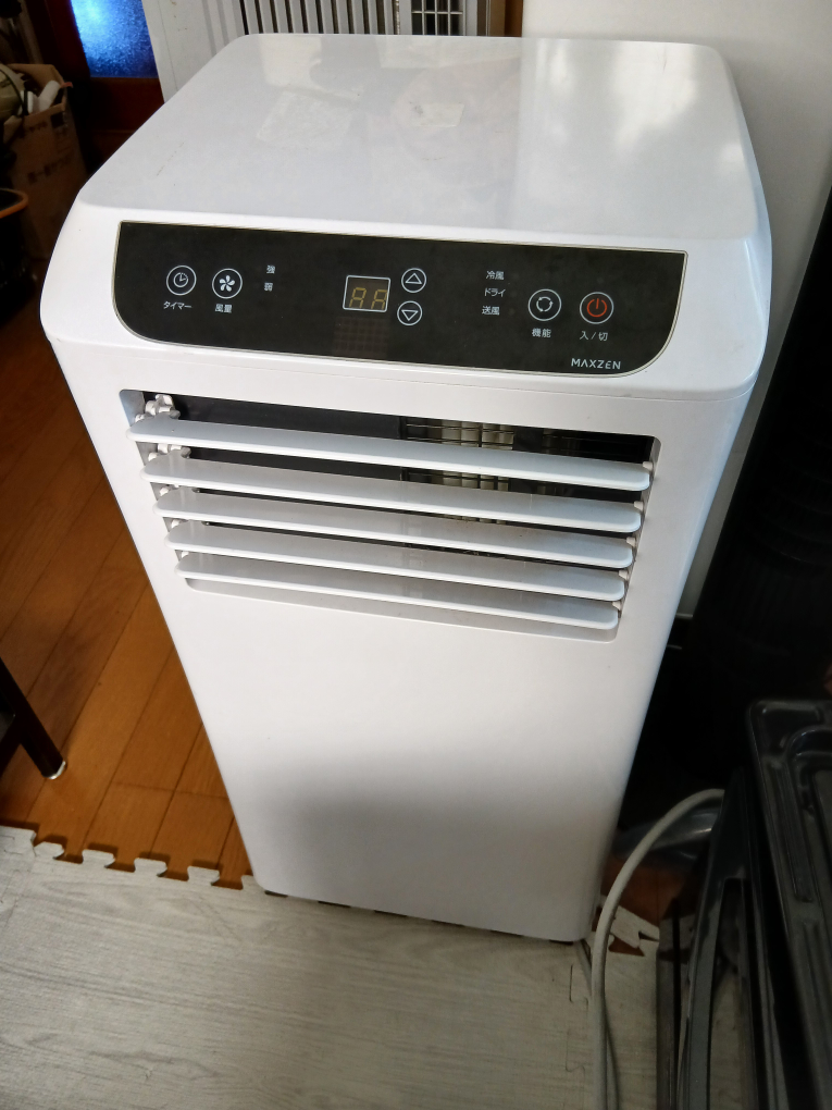 MAXZEN スポットエアコン JCF-MX802-WHの写真2枚目